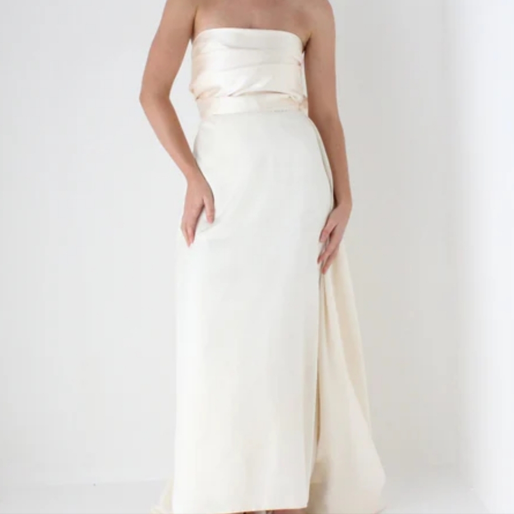 Engagement or Wedding Vintage Silk Skirt and Shawl